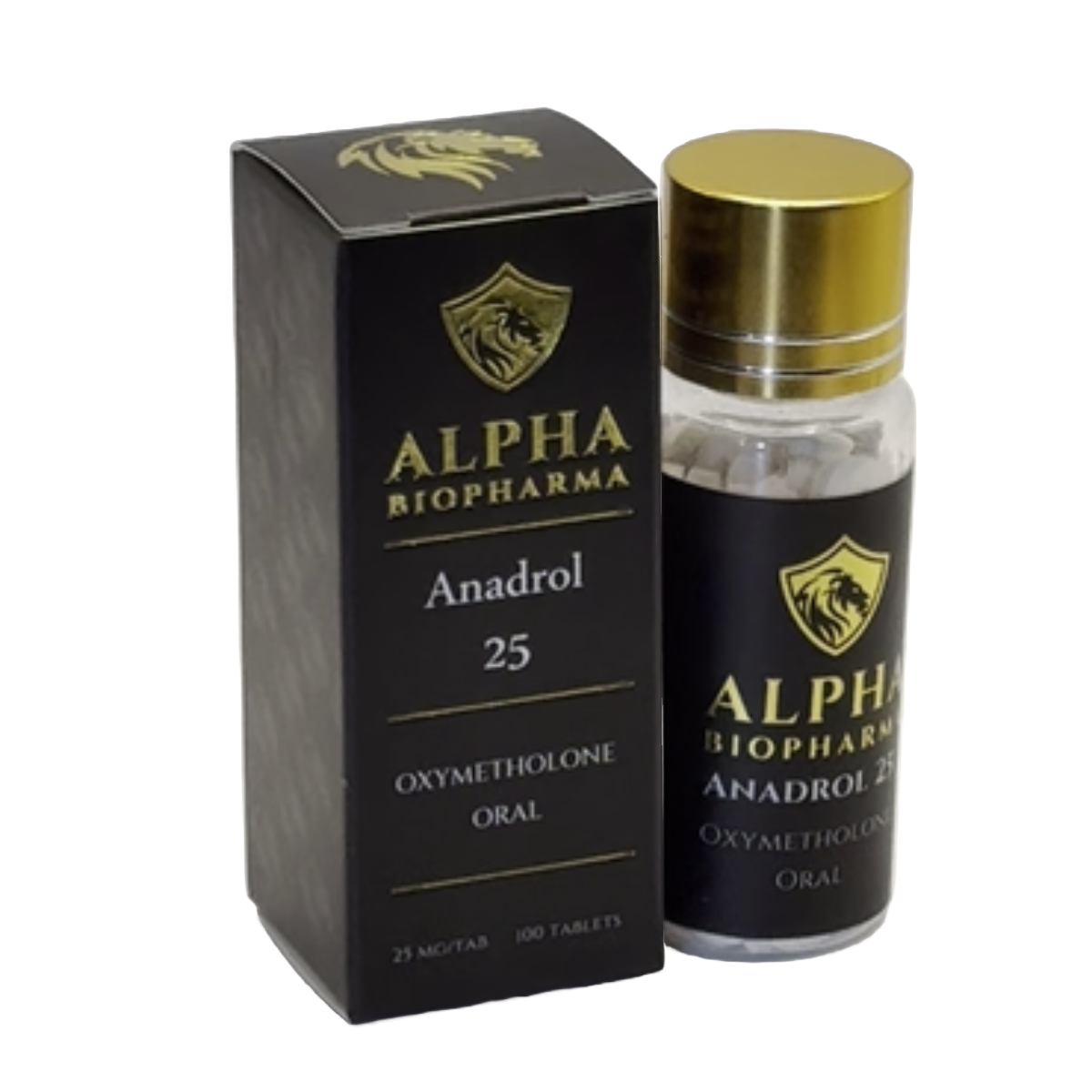 Oxymethanolone 25 mg (Anadrol)