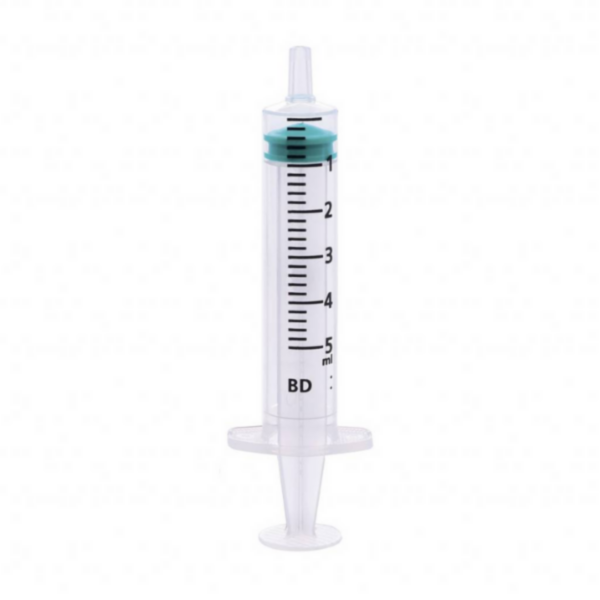 Spuit 5 ml met injectienaalden 21G groen 0,8×40 mm – 10 stuks - Afbeelding 3